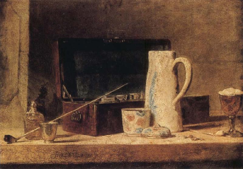 Jean Baptiste Simeon Chardin Pipe and Jug